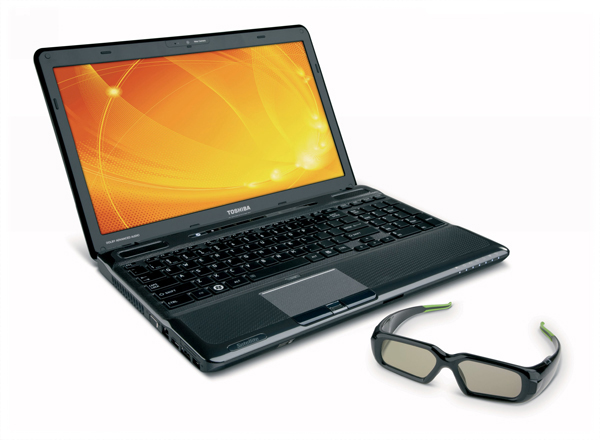 Toshiba представляет ноутбук Satellite A665 3D Edition