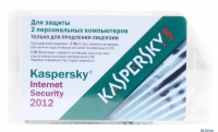 Антивирус Kaspersky Internet Security 2012 Renewal Russian Edition.  Продление лицензии на 2ПК, 1 год