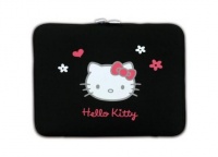 PORT Designs Hello Kitty SKIN BLACK Flowers 10/12"