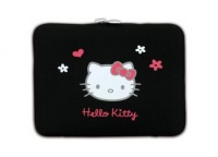 PORT Designs Hello Kitty SKIN BLACK Flowers 13"