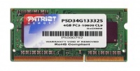 Модуль памяти SODIMM 4096 DDR3 PC10600 (1333 MHz) CL9