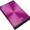 Жесткий диск HDD 250Gb A-Data Nobility NH92 Pink внешний USB 2.0