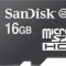 Карта памяти Secure Digital 16Gb SanDisk microSDHC