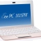 Нетбук Asus Eee PC 1015PW Pink открытый слева спереди