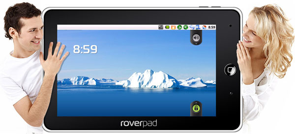 Планшетный компьютер RoverPad 3W T70