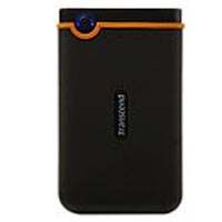 250Gb Transcend StoreJet 25M Mobile Black/Orange внешний USB 2.0 противоударный