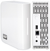 1Tb Western Digital My Book World Edition (WDH1NC10000E) Ethernet White внешний USB 2.0