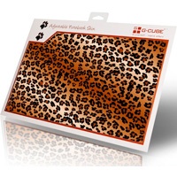 на крышку ноутбука G-Cube Laptop Sticker (Lux Leopard Brown) GSL-17B
