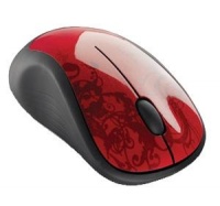 Logitech M305 RED TENDRILS cordless optical