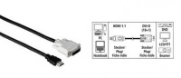 HDMI - DVI/D (m-m) 2.0 м