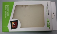 Чехол Acer Iconia Tab A100 transparent 7" BAMP CASE противоударный прозрачный