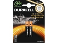 Баттарея Duracell Turbo AAA 2шт (LR03-2BL)