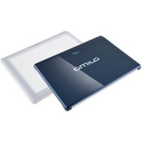 Съемная крышка для ноутбука Fujitsu-Siemens Amilo Mini Ui 3520 (синего цвета + прозрачная)