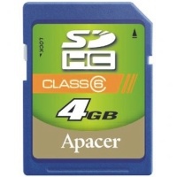Secure Digital 8Gb Apacer SDHC Class 6