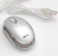 Манипулятор мышь Acer Optical MiniMouse Silver