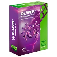 Dr.Web PRO для Windows антивирус + файервол