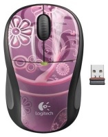 Logitech M305 PLUM CURRENT cordless optical