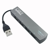 USB 2.0 4 Port HUB CH-123, компактный